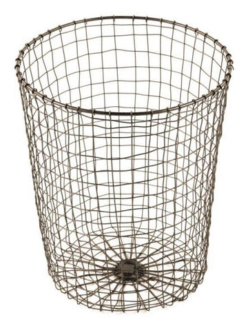 Vercourt 6 Gallons Round Steel Open Waste Basket
